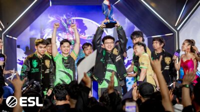 Falcons AP.Bren menjadi juara dalam tantangan mobile Snapdragon Mobile di Mobile Legends: Bang Bang.