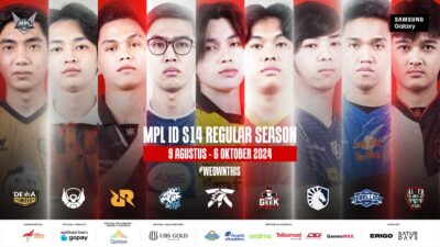 Jadwal MPL ID S14 dimulai pada tanggal 9 Agustus 2024, dengan pertandingan antara Fnatic Onic melawan Team Liquid!
