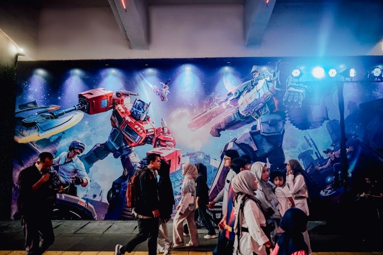 Wall PUBG MOBILE x Transformers 64bfd